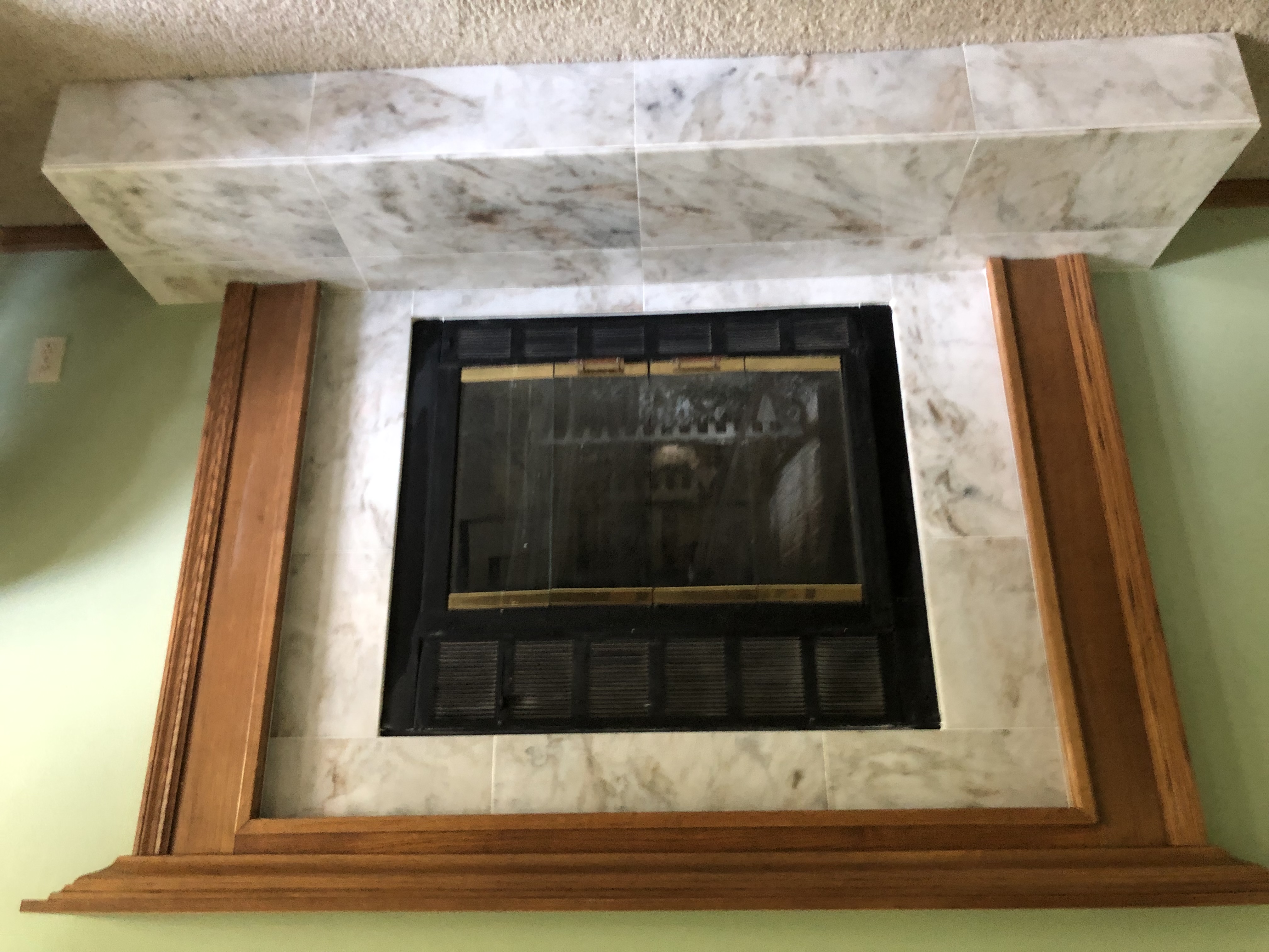 Wisconsin fireplace tile installation